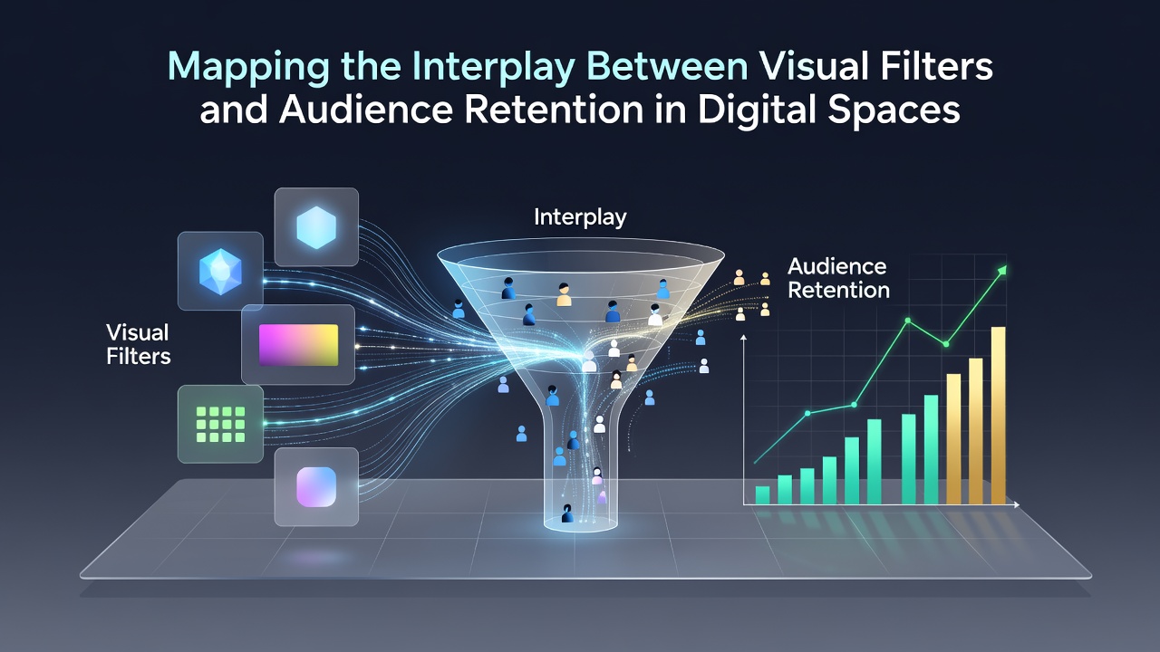 Mapping the Interplay Between Visual Filters and Audience Retention in Digital Spaces